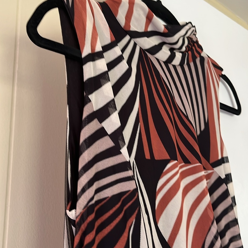 Taylor Geometric Pattern Dress - image 6